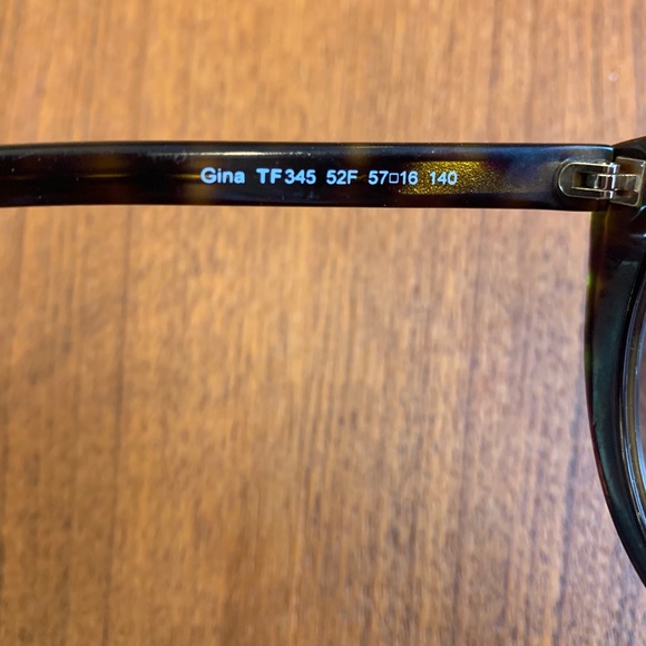 TOM FORD ‘Gina’ 57mm Cat Eye Sunglasses - Picture 5 of 7